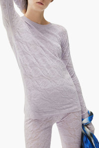 Pull bodycon en dentelle - Wisteria
