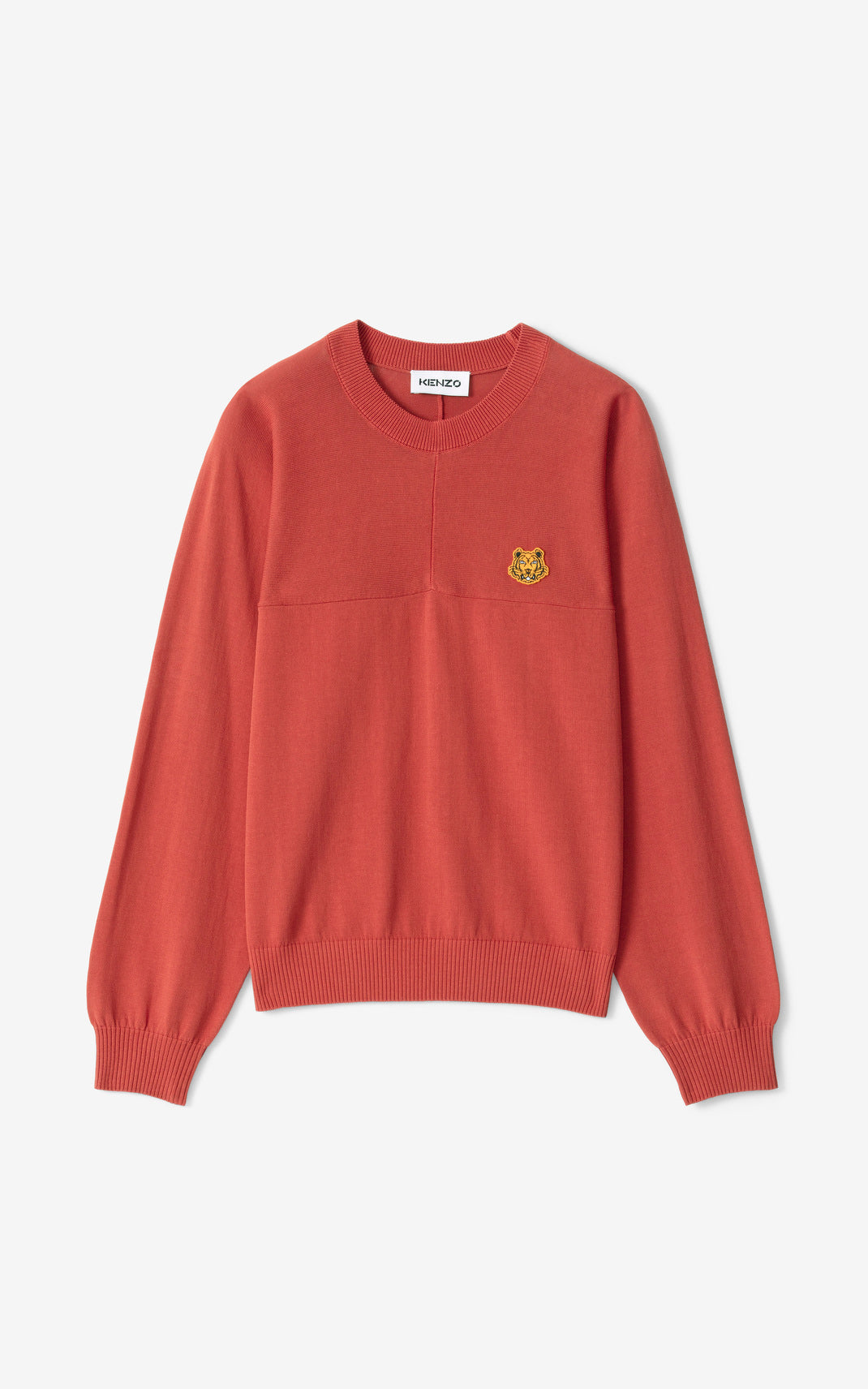 Sweatshirt coupe oversize Tiger Crest - Red