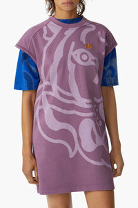 Robe t-shirt K-Tiger - Cassis