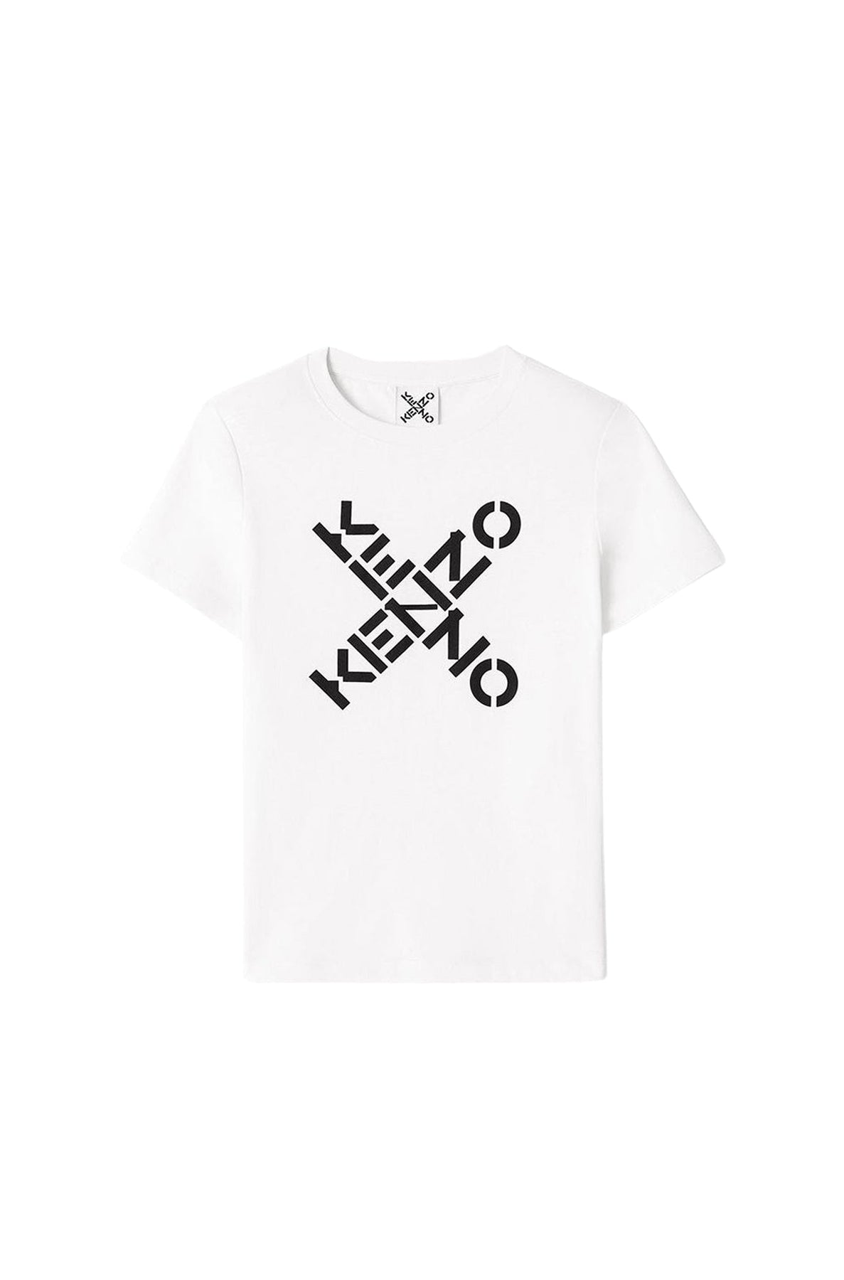 T-shirt Big X - White & Black