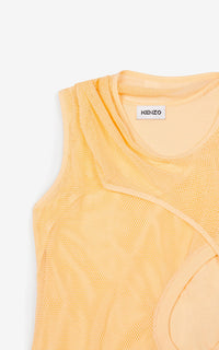 Robe débardeur asymétrique - Peach