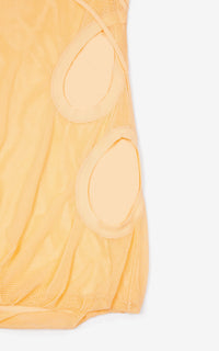 Robe débardeur asymétrique - Peach