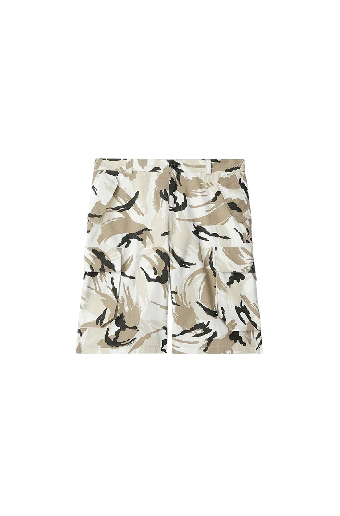 Tropic Camo cargo shorts - Off White