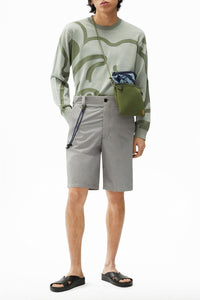 Short chino - Middle Grey