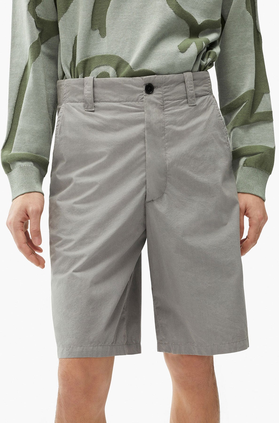 Short chino - Middle Grey
