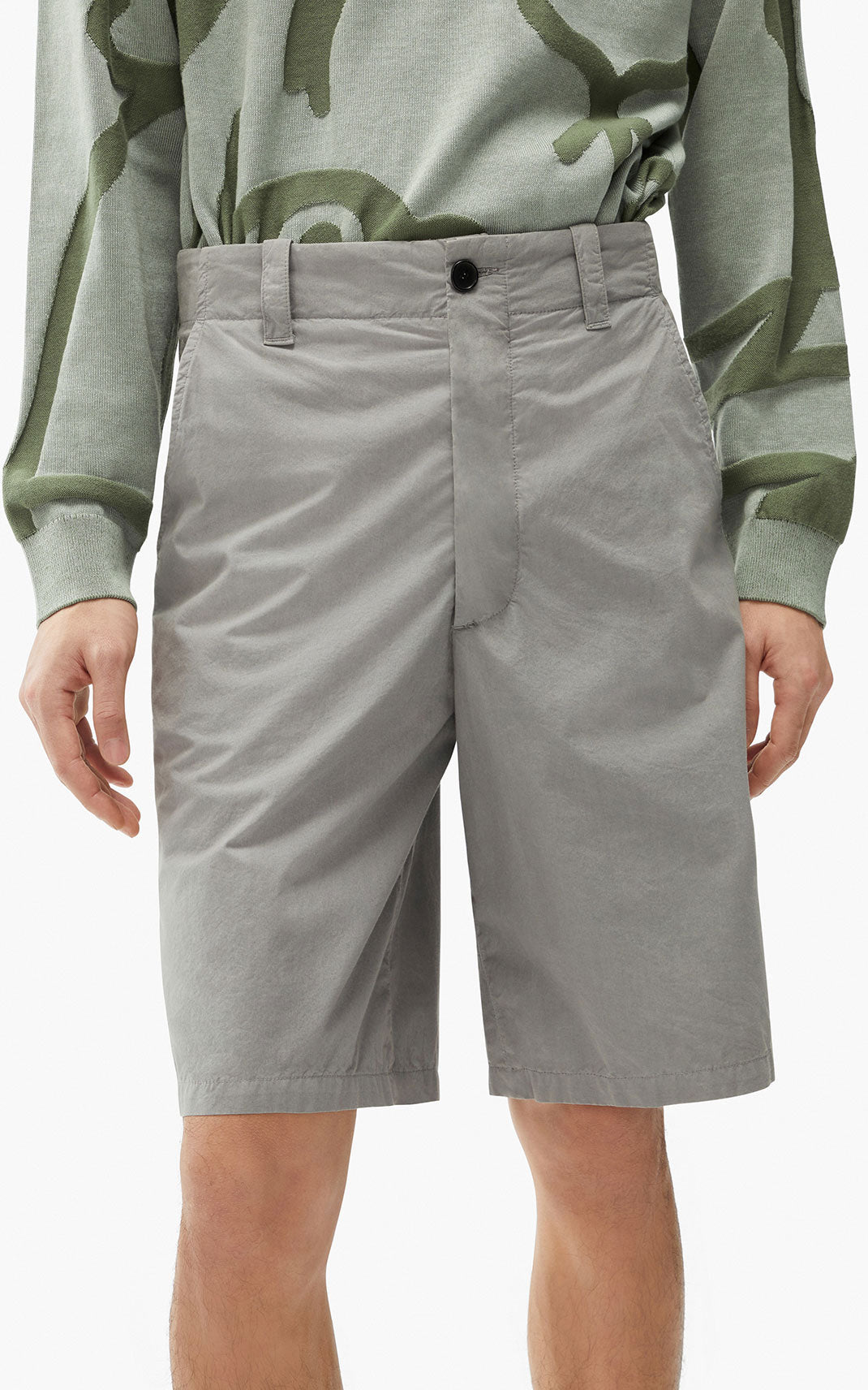 Short chino - Middle Grey
