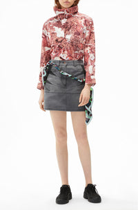 Denim Short Skirt