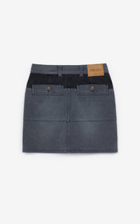 Denim Short Skirt
