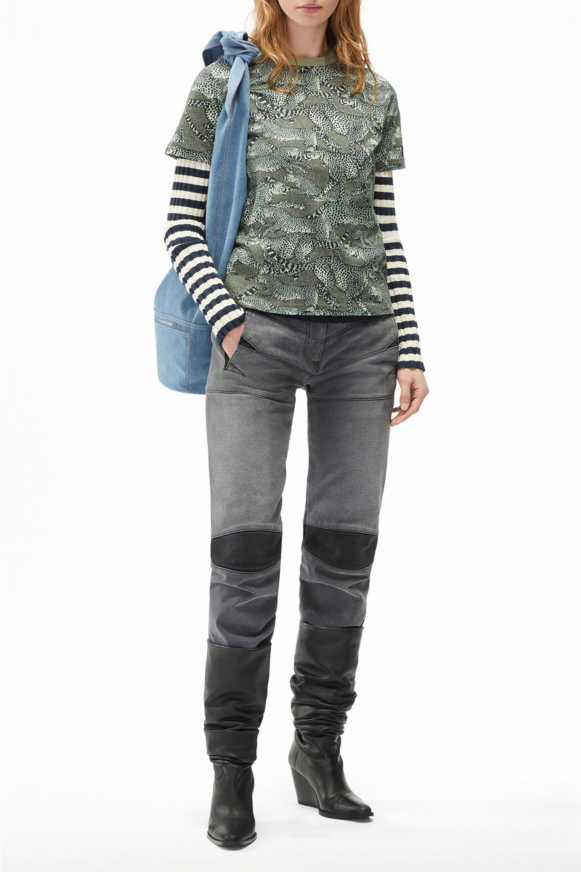 T-shirt loose Archive Kenzo - Lime tea