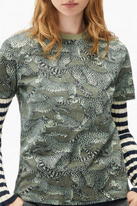 T-shirt loose Archive Kenzo - Lime tea
