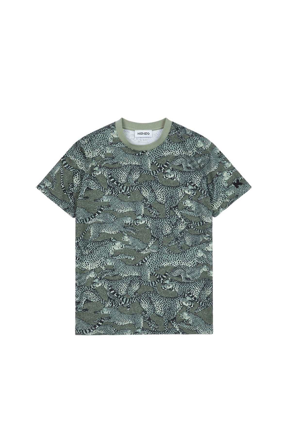 T-shirt loose Archive Kenzo - Lime tea
