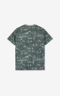 T-shirt loose Archive Kenzo - Lime tea