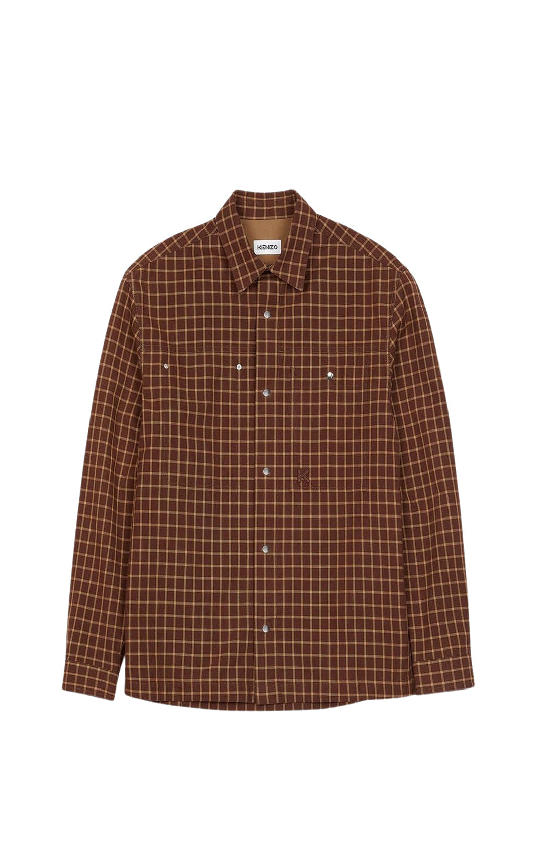 Check Snap Overshirt