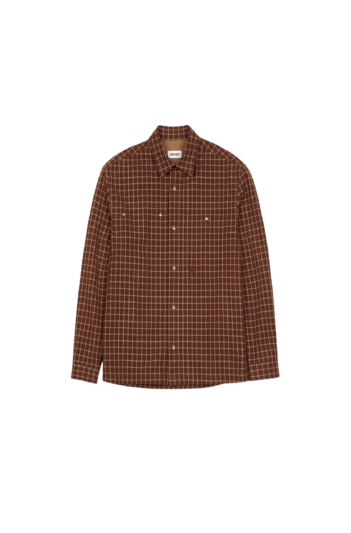 Surchemise à carreaux - Dark Brown
