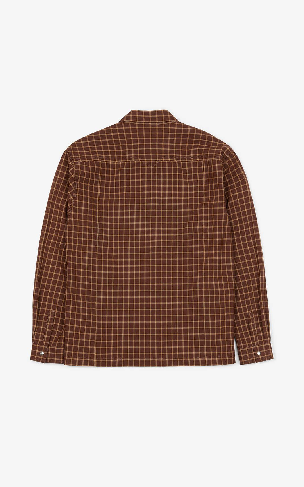 Check Snap Overshirt