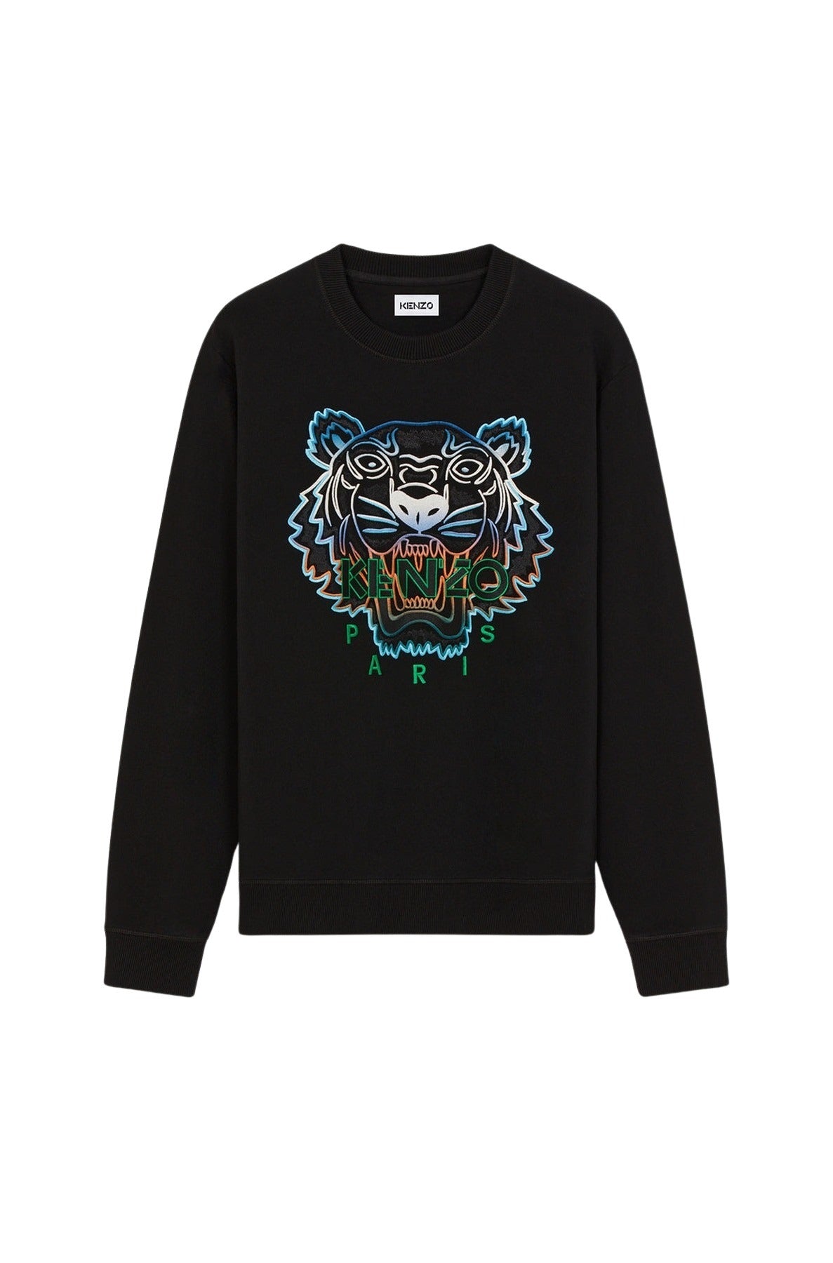 Gradient Tiger Sweatshirt - Black