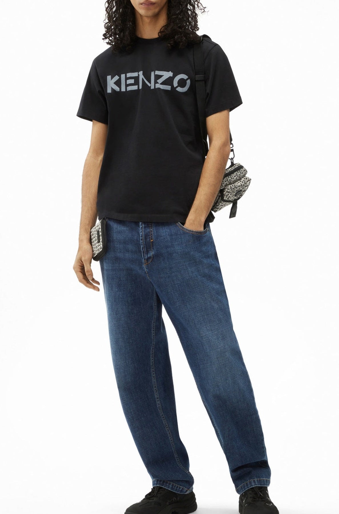T-shirt Kenzo Logo - Black