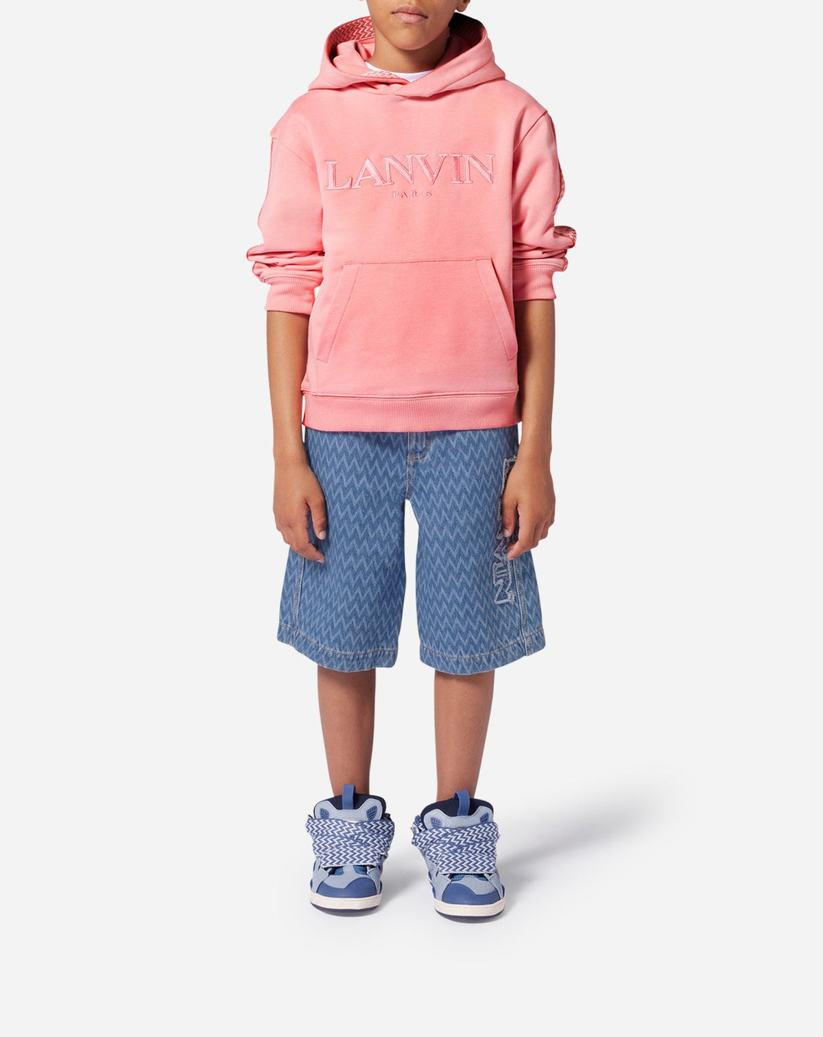 Baskets Curb denim - Bleu