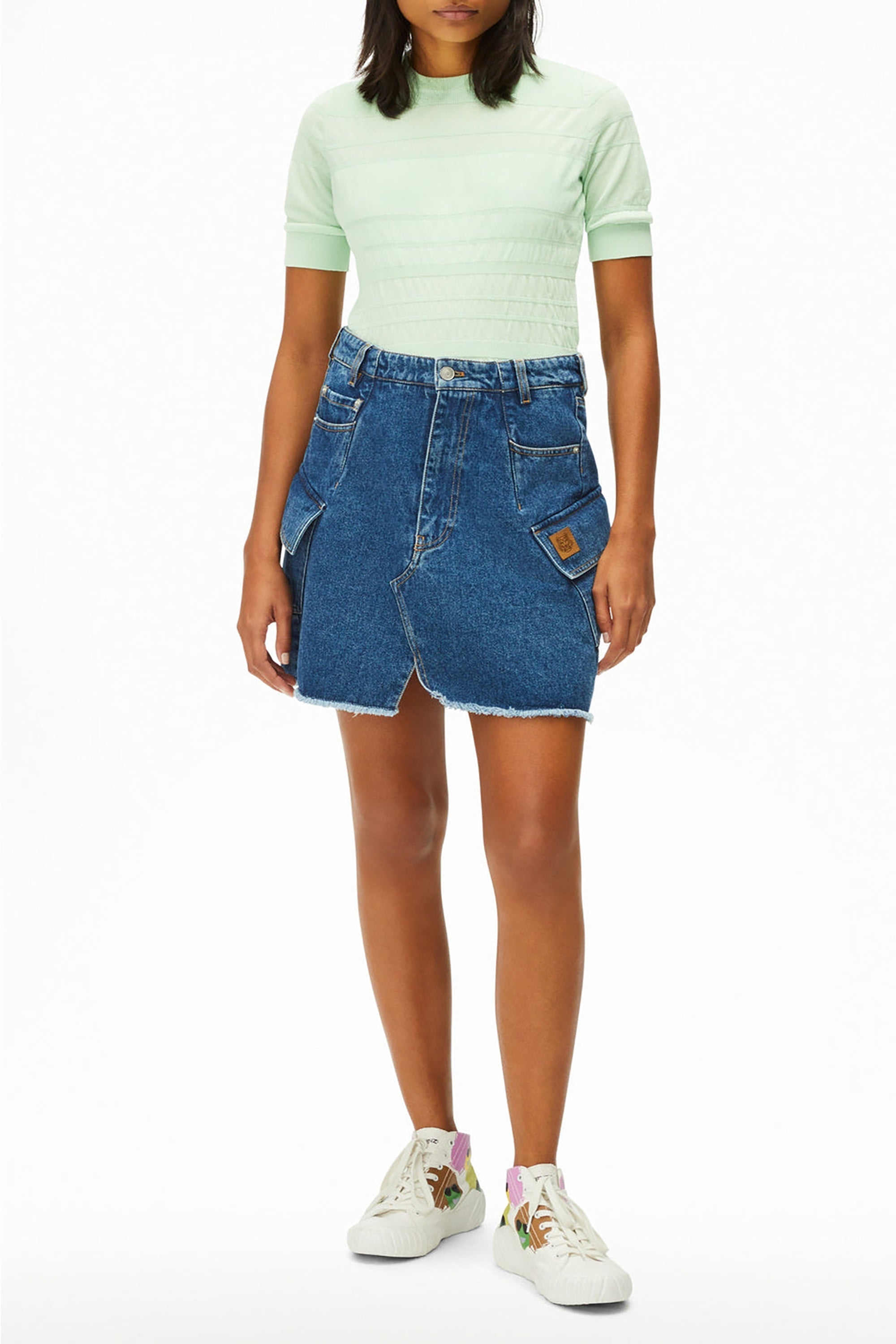 Pull smocké - Almond Green