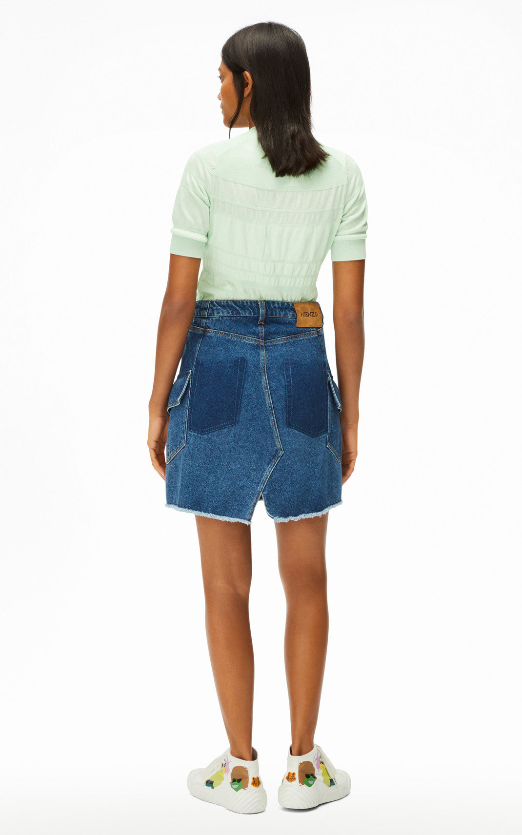 Pull smocké - Almond Green