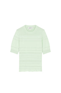 Pull smocké - Almond Green