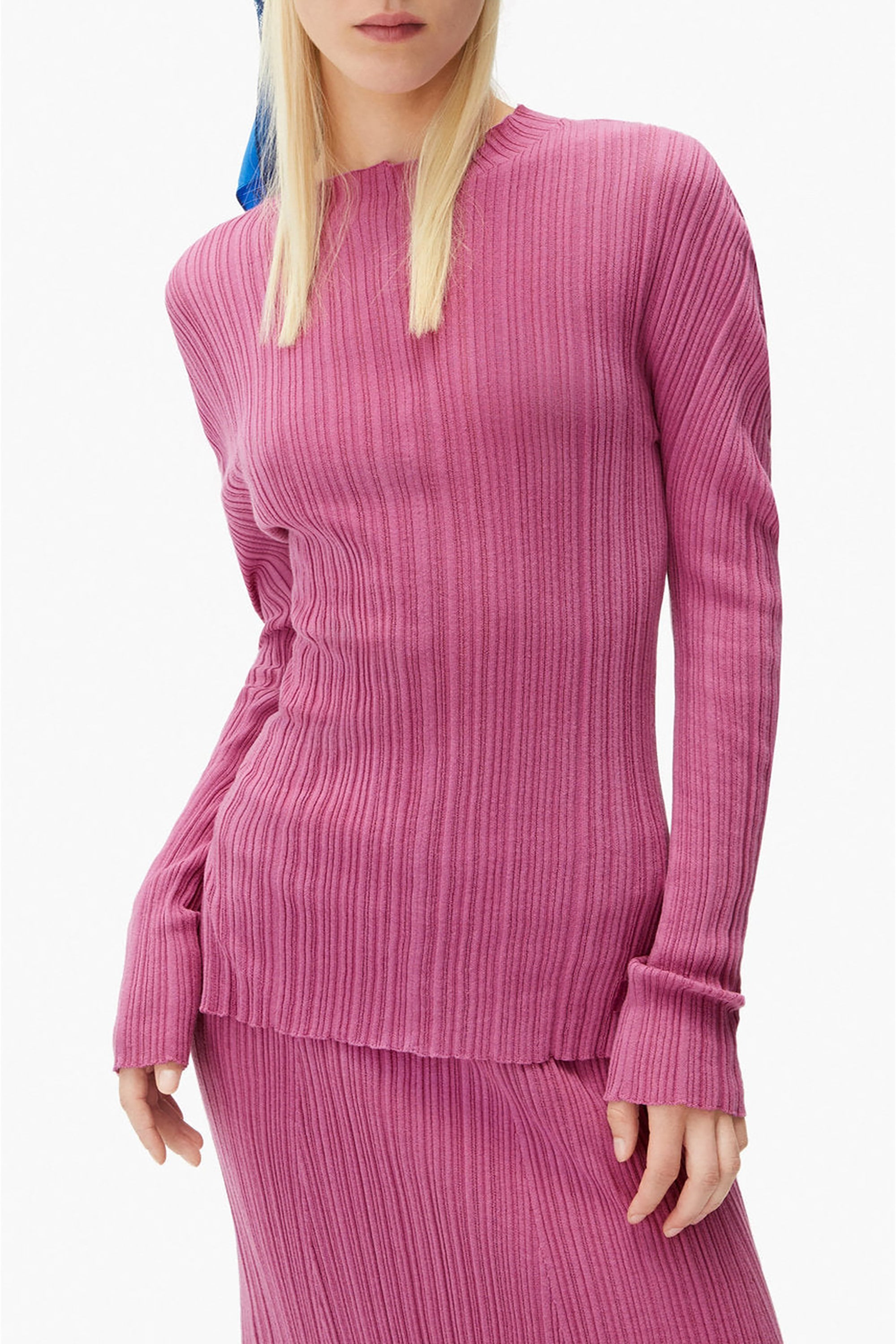 Pull plissé - Pink