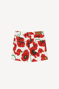 Kenzo Poppy Shorts - White