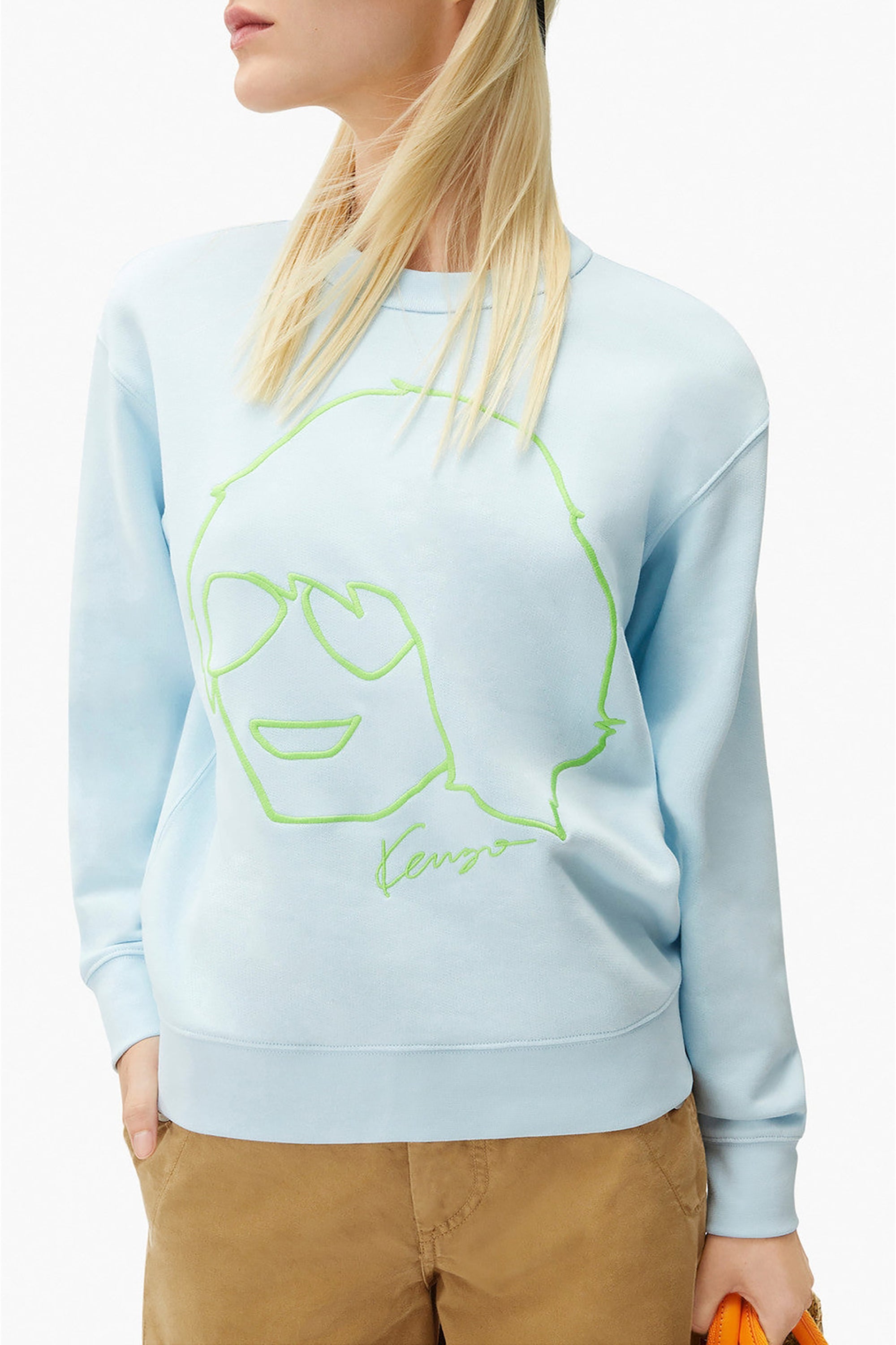 Kenzo Tribute Sweatshirt - Sky Blue