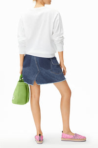 Placed J.N Sweatshirt - White