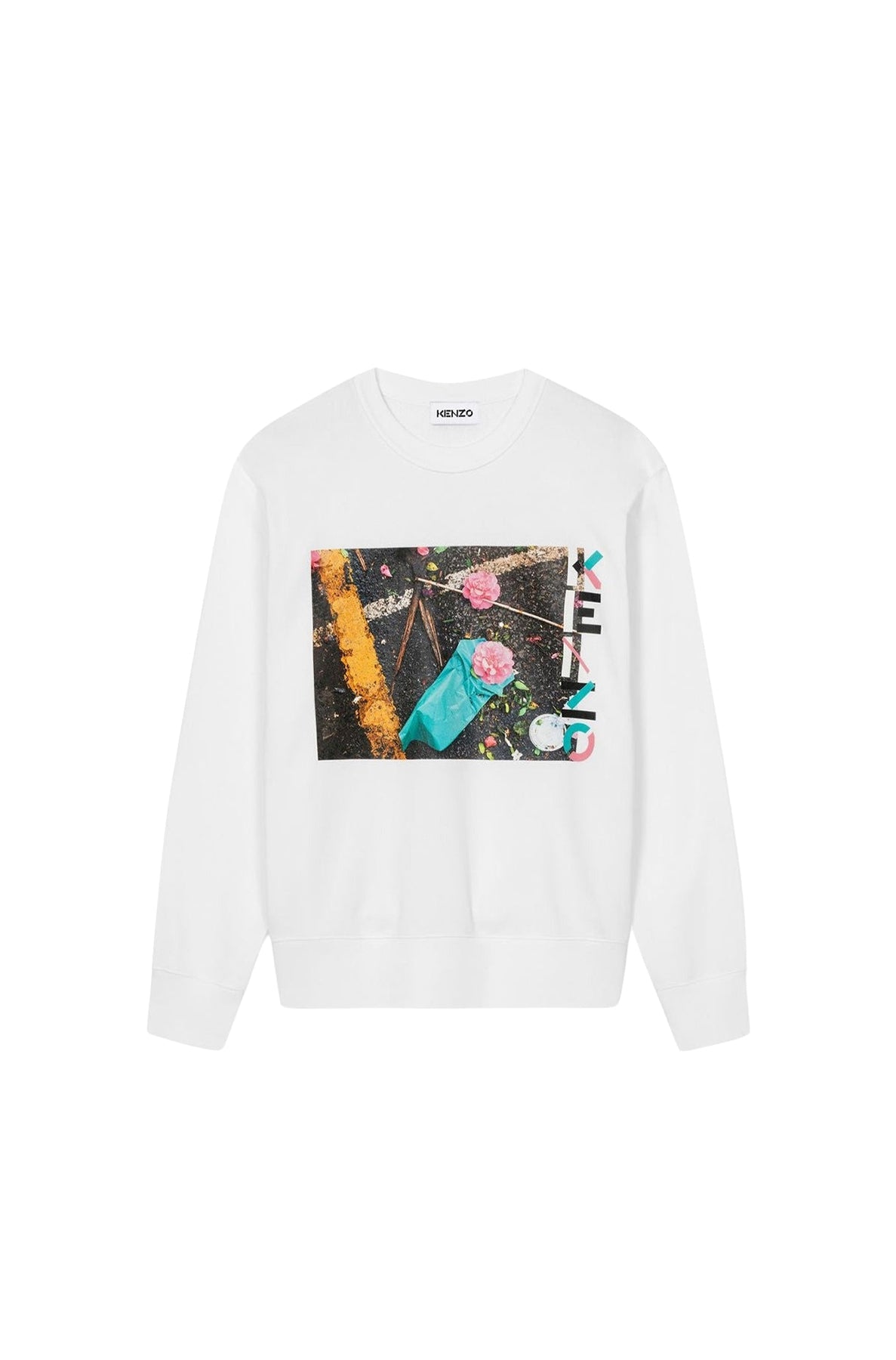 Placed J.N Sweatshirt - White
