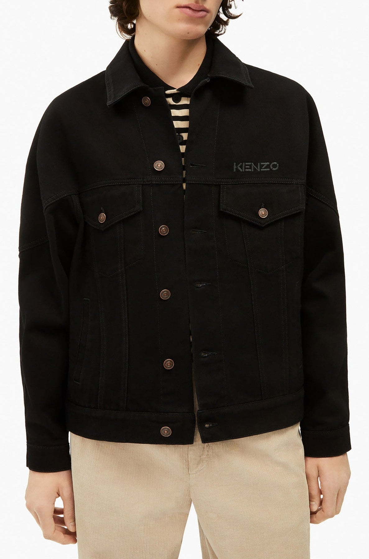 Veste en denim - Black