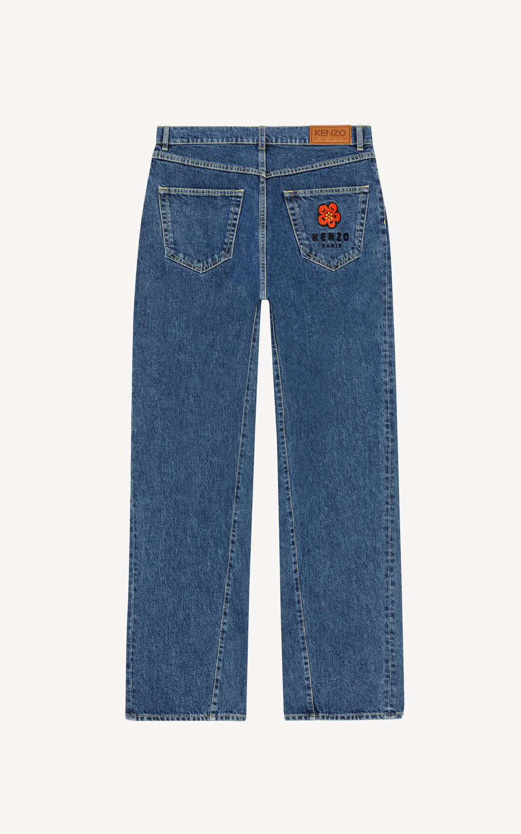 Jean relaxed Suisen - Navy Blue