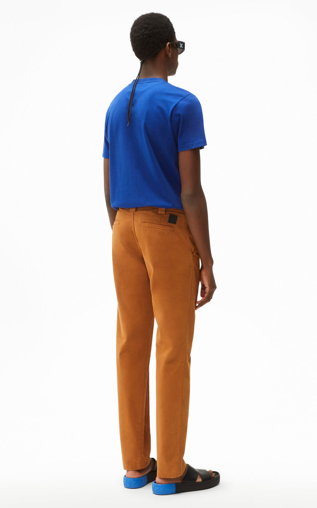 Pantalon ajusté - Tabacco