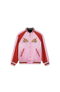 Bomber réversible France Japan en laine - Black