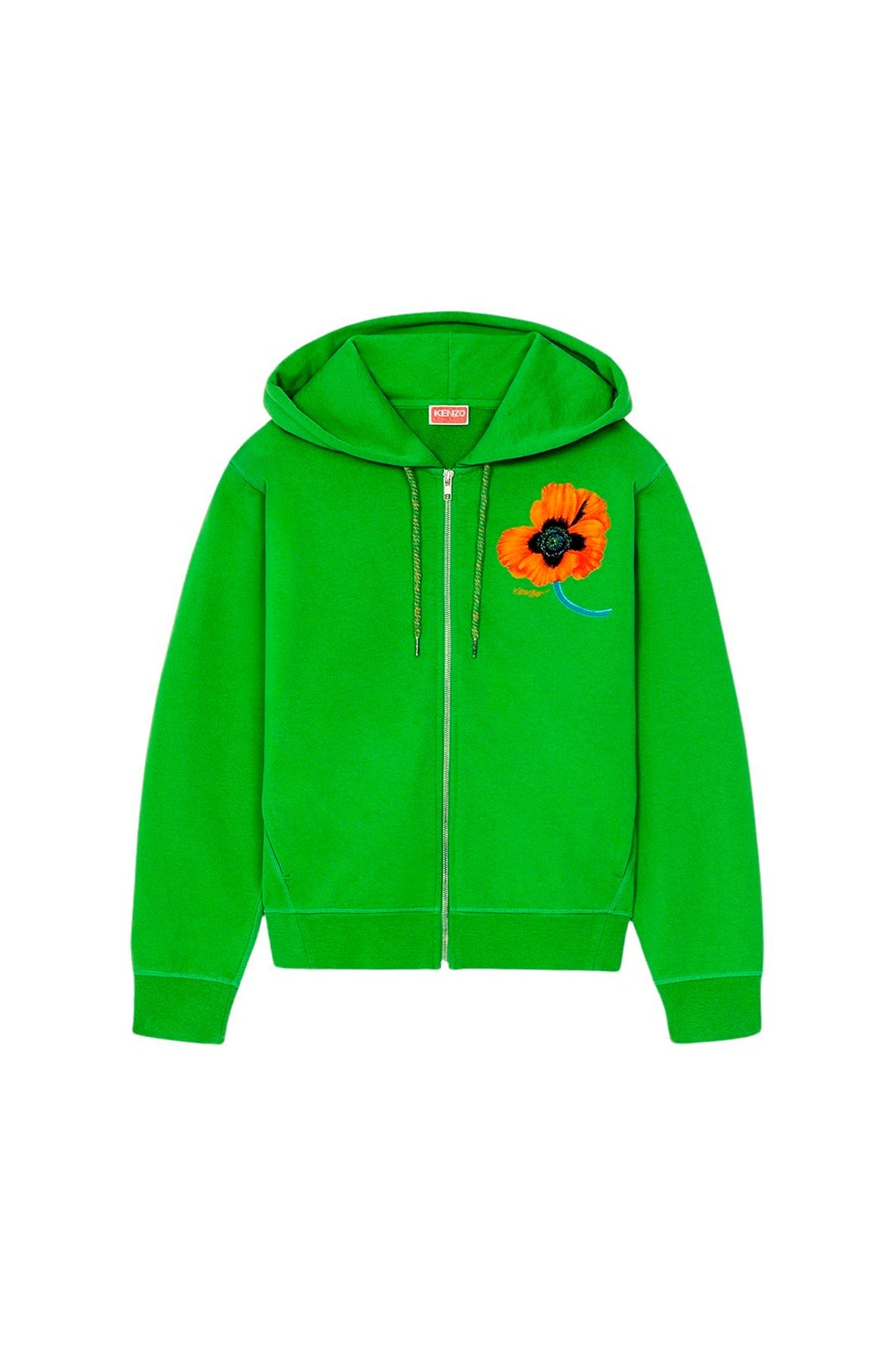 Sweatshirt à capuche "Kenzo Poppy - Grass Green
