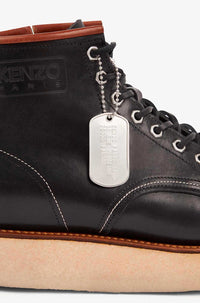 Bottines Kenzo Yama en cuir - Black