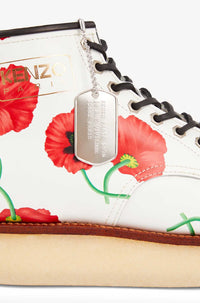 Bottines Kenzo Yama en cuir - White