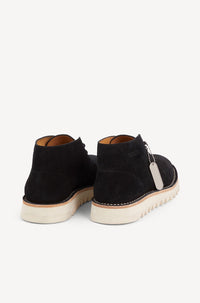 Bottines Kenzo Wave à lacets en cuir - Black