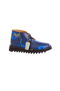 Bottines "Kenzowave" en cuir - Midnight Blue
