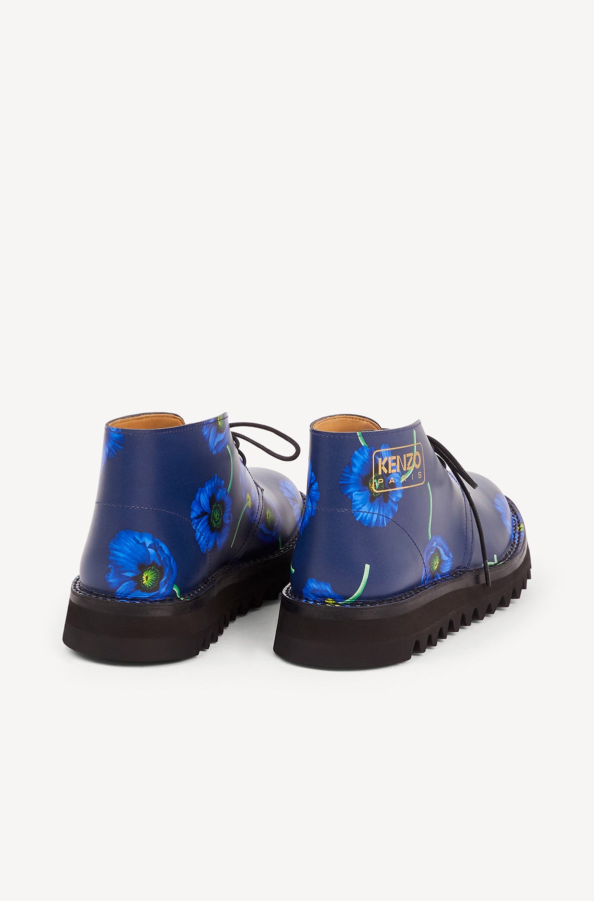 Bottines "Kenzowave" en cuir - Midnight Blue