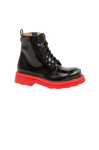 Bottes à lacets Kenzosmile en cuir - Black