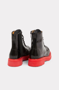 Bottes à lacets Kenzosmile en cuir - Black