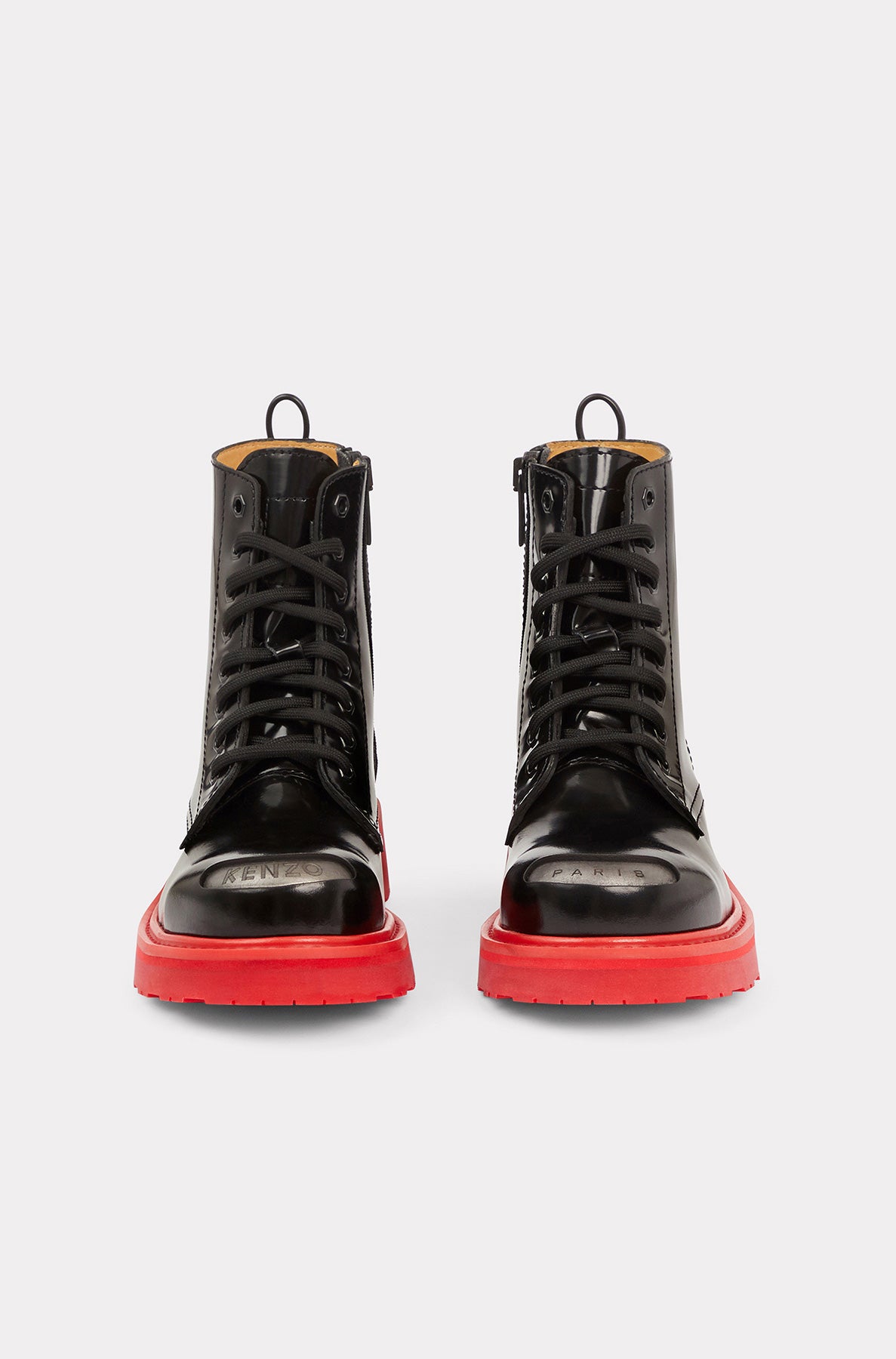 Bottes à lacets Kenzosmile en cuir - Black