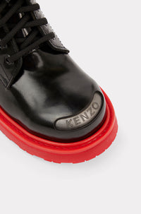 Bottes à lacets Kenzosmile en cuir - Black