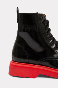 Bottes à lacets Kenzosmile en cuir - Black