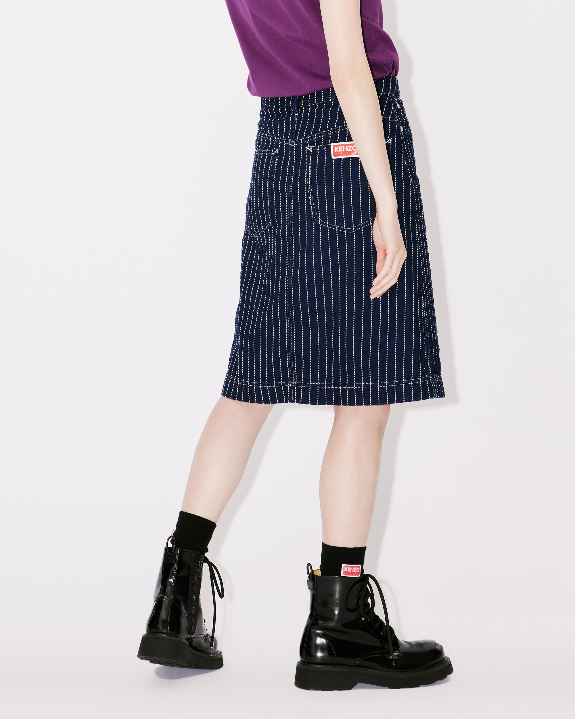Bottes à lacets Kenzosmile en cuir - Black