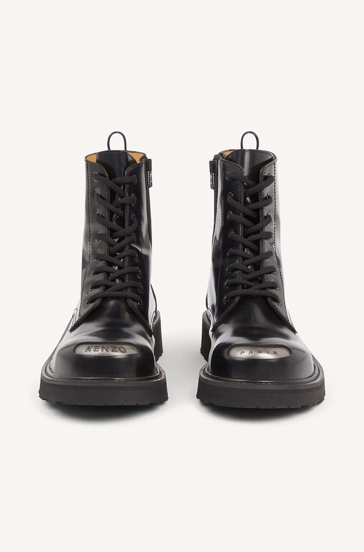 Bottes à lacets Kenzosmile en cuir - Black