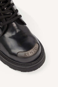 Bottes à lacets Kenzosmile en cuir - Black