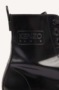 Bottes à lacets Kenzosmile en cuir - Black