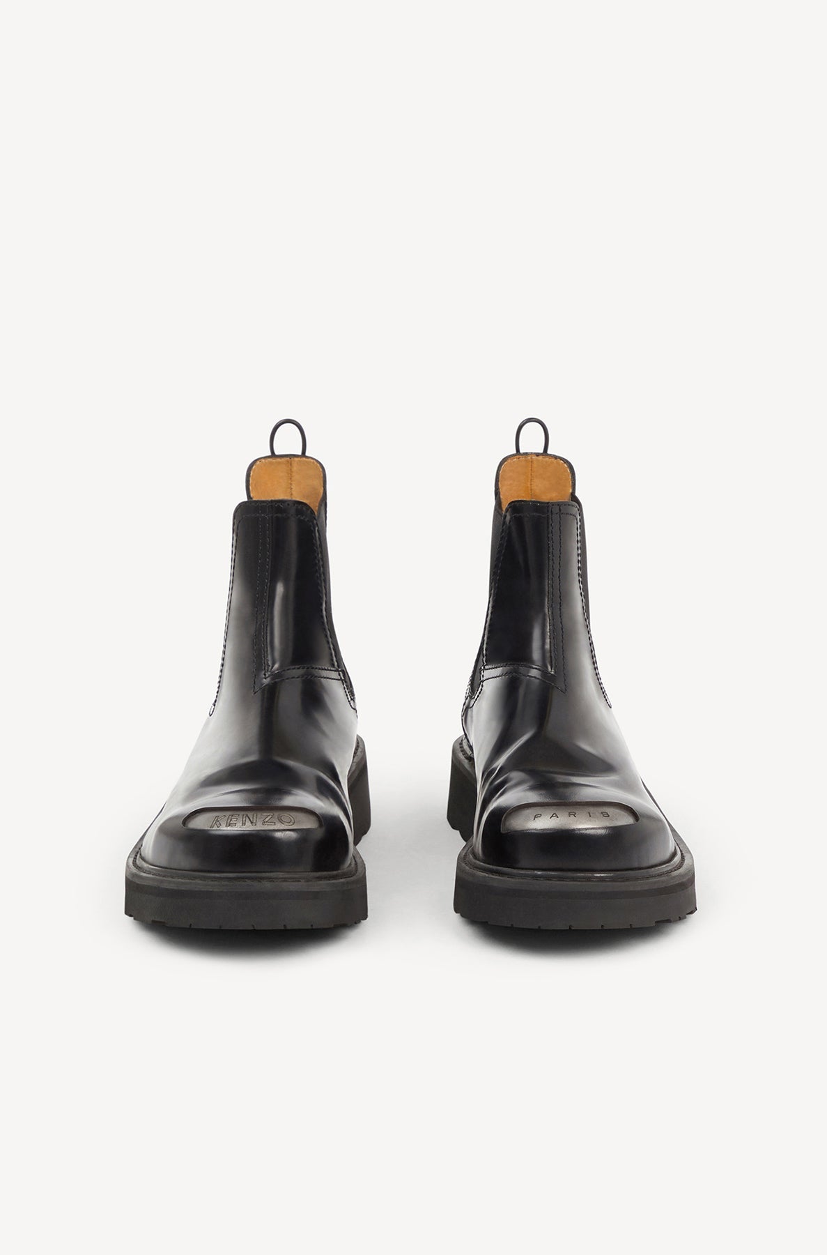 Bottines Chelsea Kenzo Smile en cuir - Black